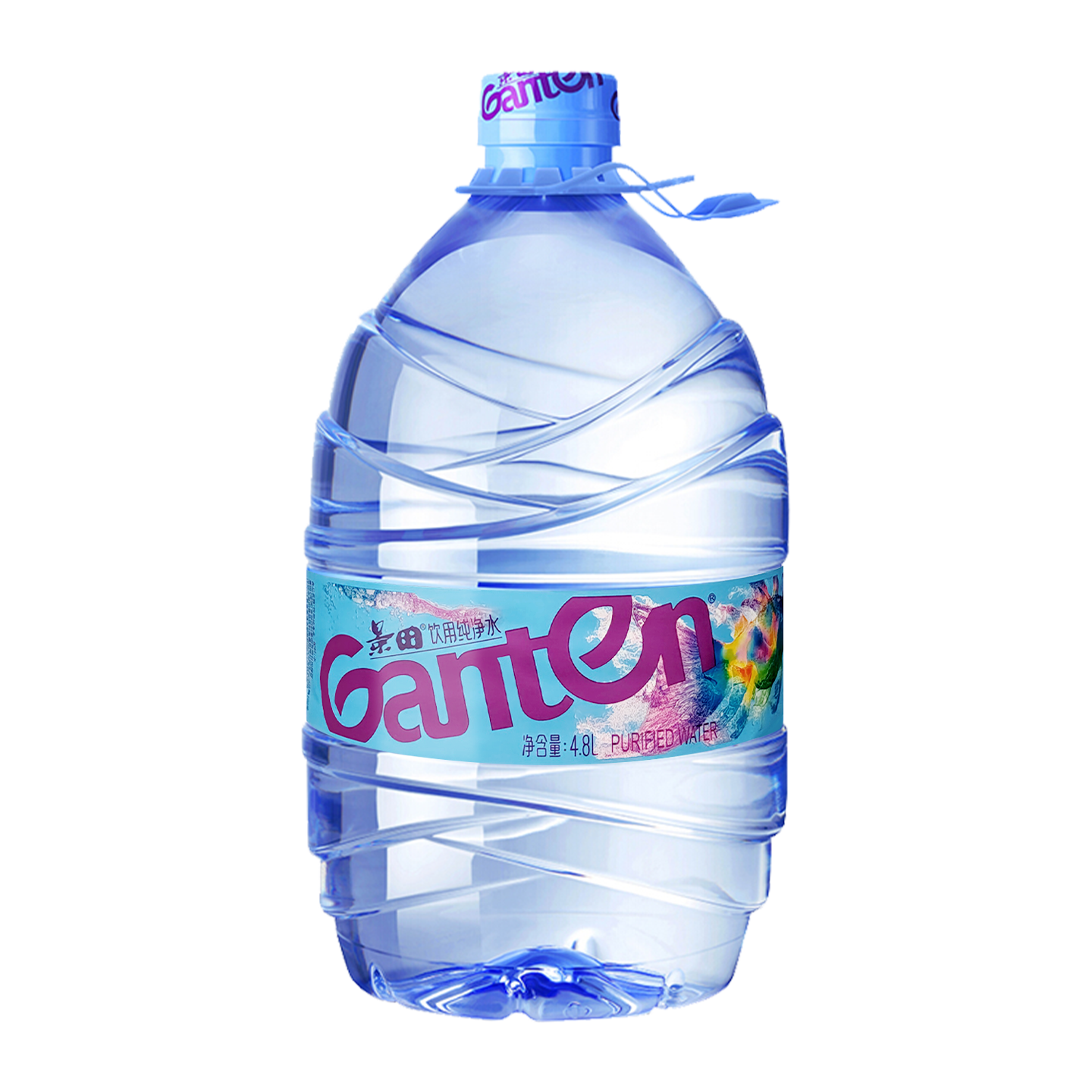 景田饮用纯净水4.8L*4桶*2箱整箱包邮4.6L天然泉水大桶装水泡茶水,淘宝优惠券,粉丝福利购,淘宝优惠卷