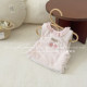Cute versatile quilted cherry vest