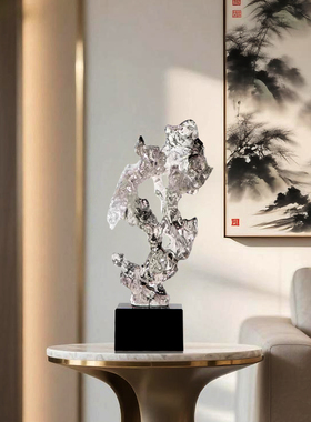 新中式太湖石软装桌面艺术装饰品