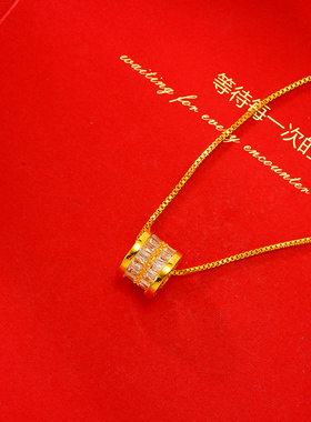 久不掉色钛金锁骨项链女时尚轻奢