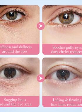 60Pcs Sakura Eye Mask Patches Anti Age Fade Dark樱花眼膜贴