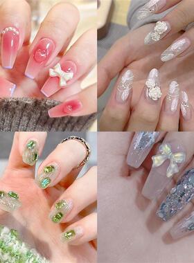 Flower Nail Charms Aurora Camellia Nail Art   Nail Charm甲花