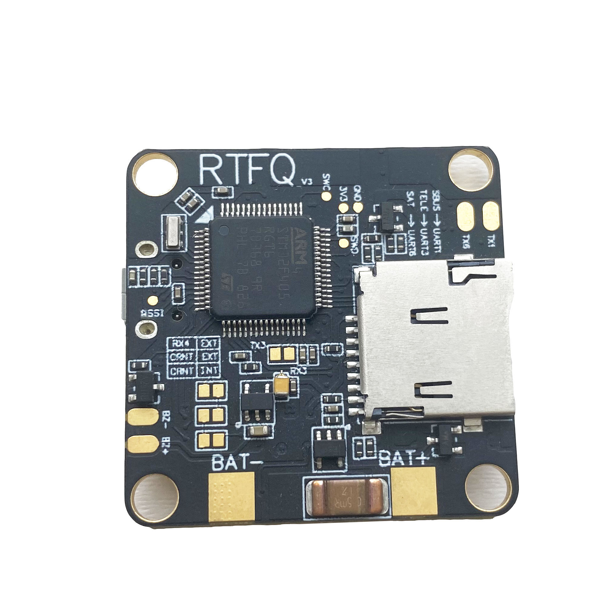 到手飞航模 FPV穿越机 F4V3-AIO飞控集成分电板电流计电压检测OSD - 图3