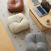 Lazy life futon cushion floor carpet pouf cotton and linen