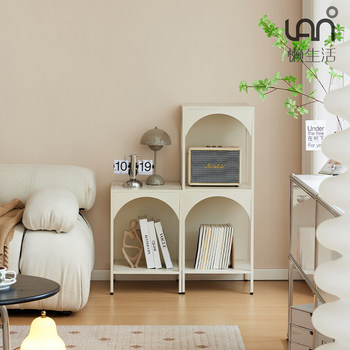 Lazy life rack storage rack floor-standing storage rack simple storage rack house multi-layer book rack iron storage rack