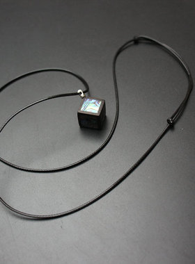 原创镶嵌吊坠复古中国风项链