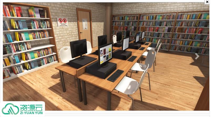 Unity3D资源包 Modern Library 现代图书馆场景模型包 书本书架 - 图0