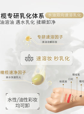 屈臣氏橄榄精华净澈卸妆油180ml