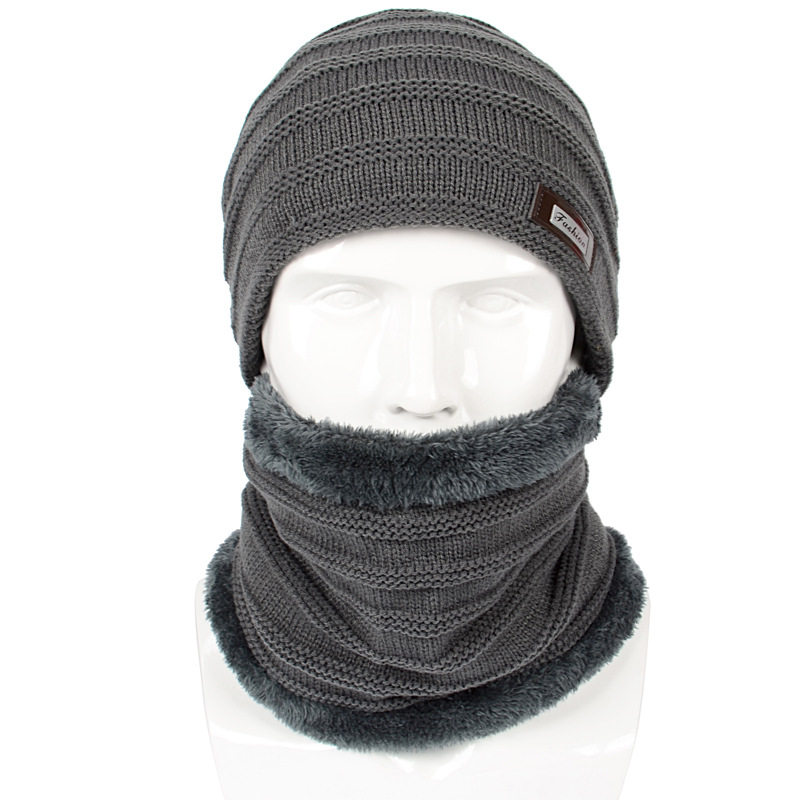 帽子男冬天 骑行针织帽韩版防风冬季加绒加厚保暖防寒护耳毛线帽,淘宝优惠券,粉丝福利购,淘宝优惠卷