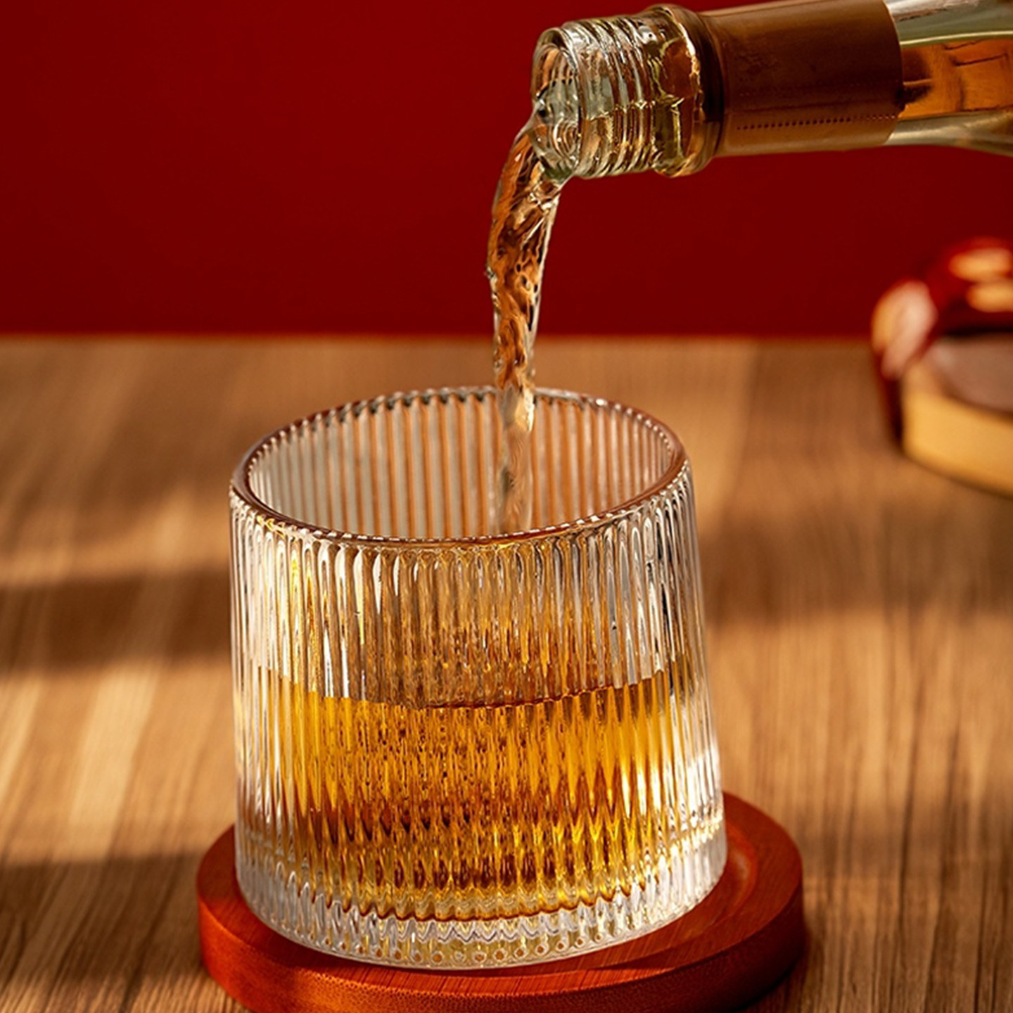 SkyBloom诗客旋转威士忌酒杯高颜值玻璃杯旋转洋酒杯结婚礼盒杯,淘宝优惠券,粉丝福利购,淘宝优惠卷