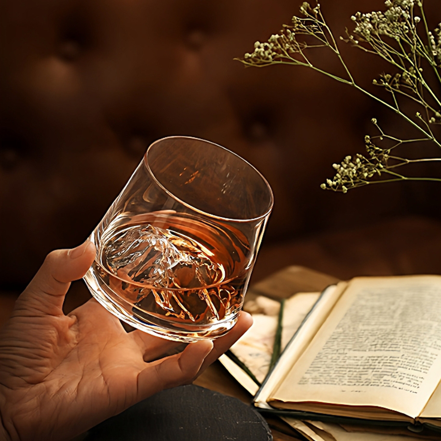 SkyBloom诗客微醺富士山日式观山威士忌酒杯高级家用高颜值玻璃杯,淘宝优惠券,粉丝福利购,淘宝优惠卷