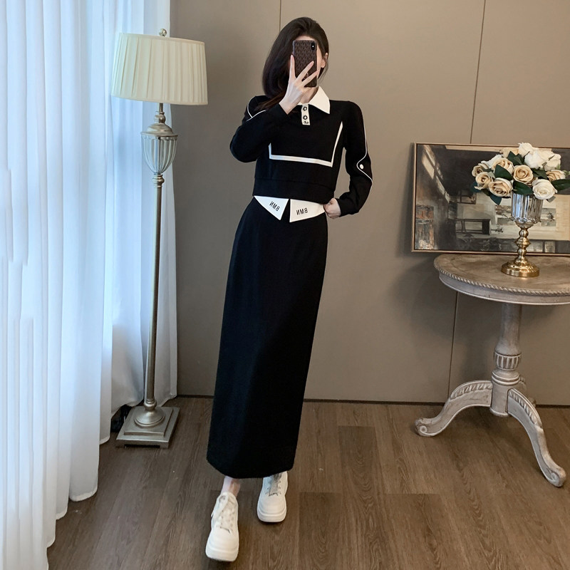 时尚休闲套装裙女秋冬2025新款洋气显瘦卫衣半身裙气质加绒两件套,淘宝优惠券,粉丝福利购,淘宝优惠卷