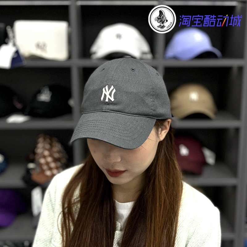 韩国MLB经典款软顶棒球帽可调节小标NY洋基队LA男女鸭舌潮帽CP77