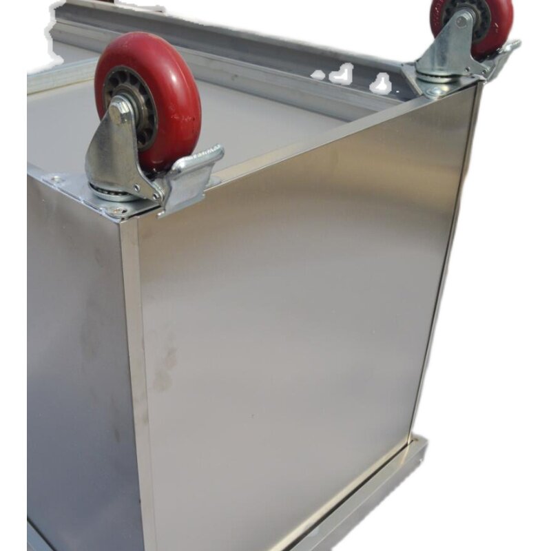 可推拉商用酒店加厚不锈钢拉门打荷台厨房操作台食堂储物柜带轮子,淘宝优惠券,粉丝福利购,淘宝优惠卷