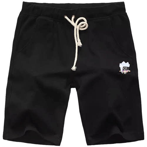 凹凸世界游戏Q版二次元动漫周边男女情侣夏季可定制五分运动短裤 - 图0