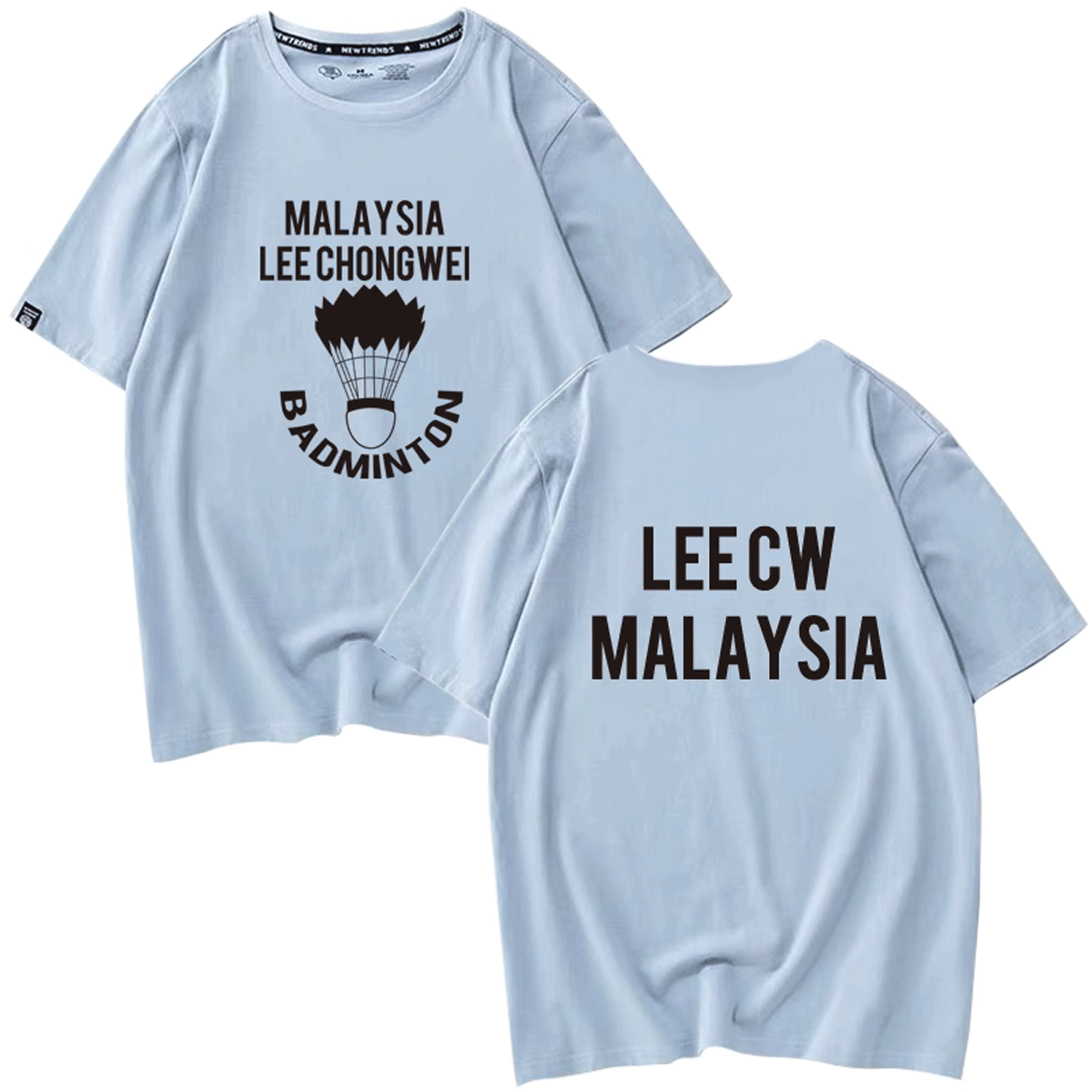 羽毛球李宗伟退役纪念定制夏t恤衫 京翰服饰T恤