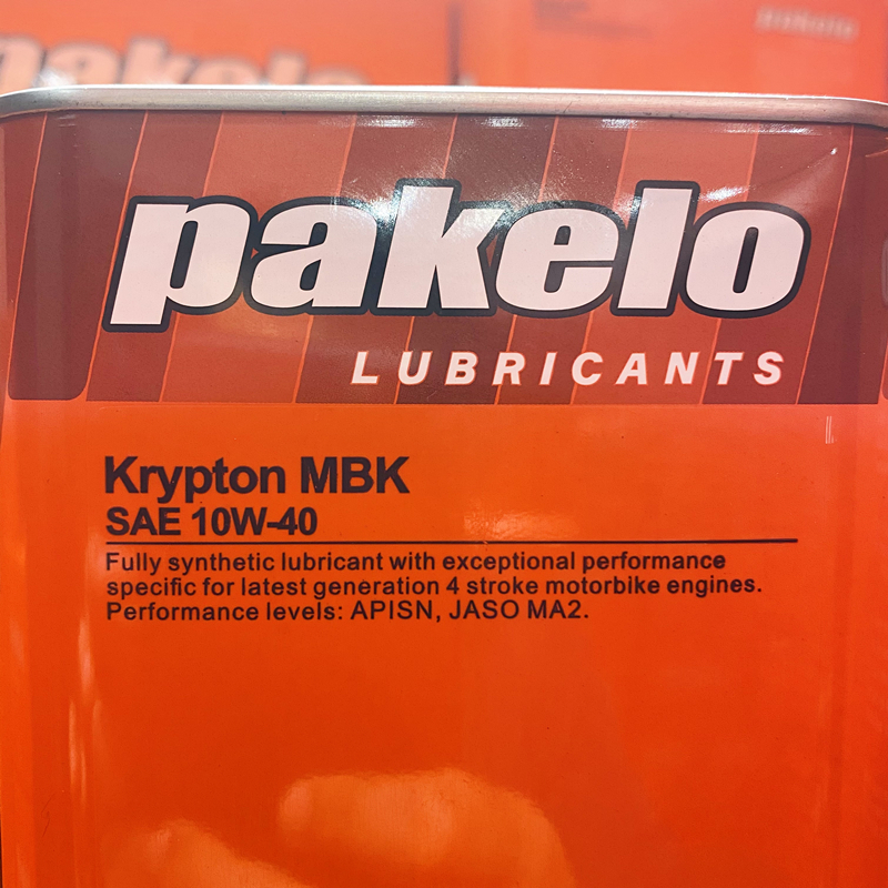 Pakelo摩托车机油/Krypton MBK/四冲程/5W40/10W40/1升装/机车用-图3