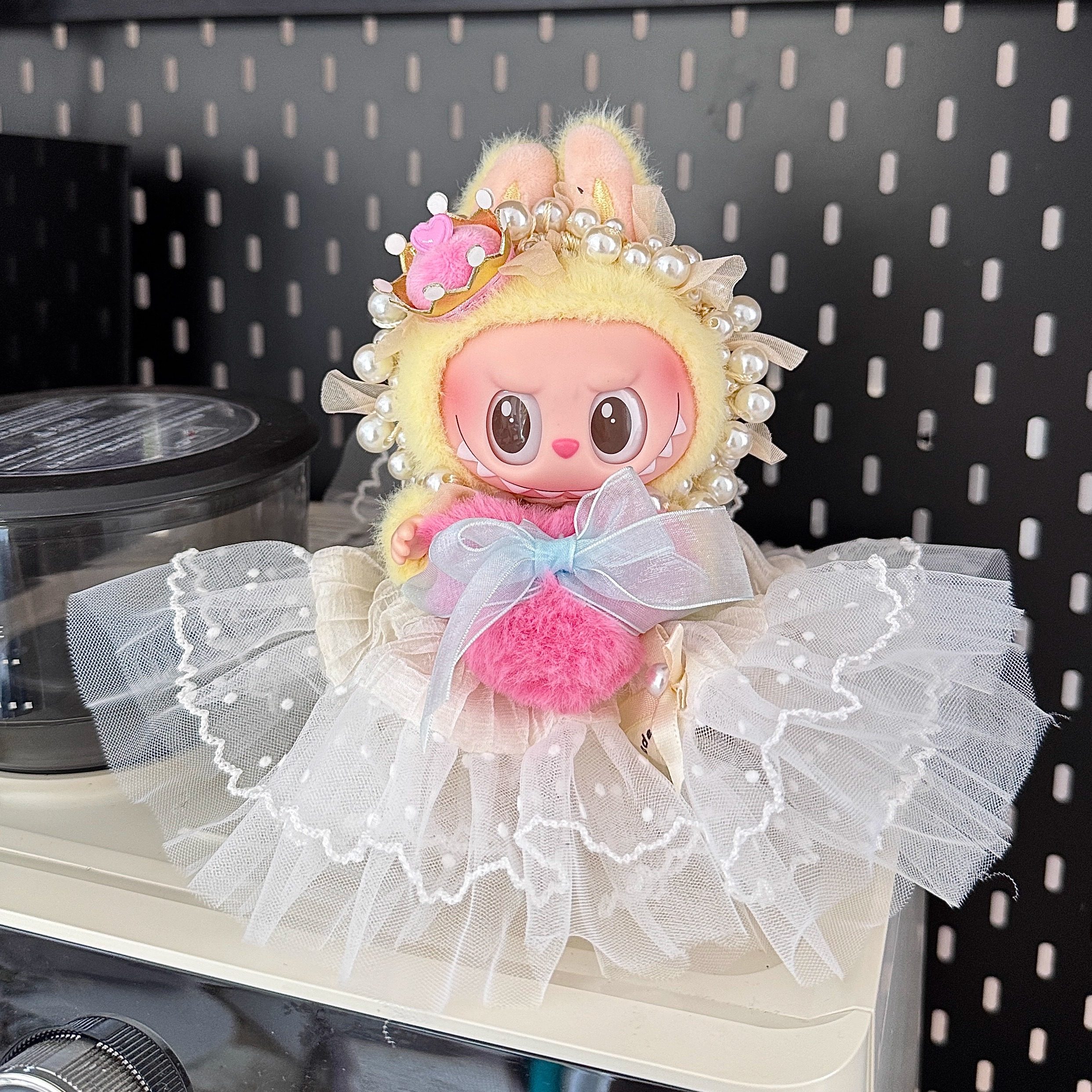 拉布布娃衣象棋大冒险搪胶Queen小皇后衣服裙可爱蝴蝶结翅膀套装,淘宝优惠券,粉丝福利购,淘宝优惠卷