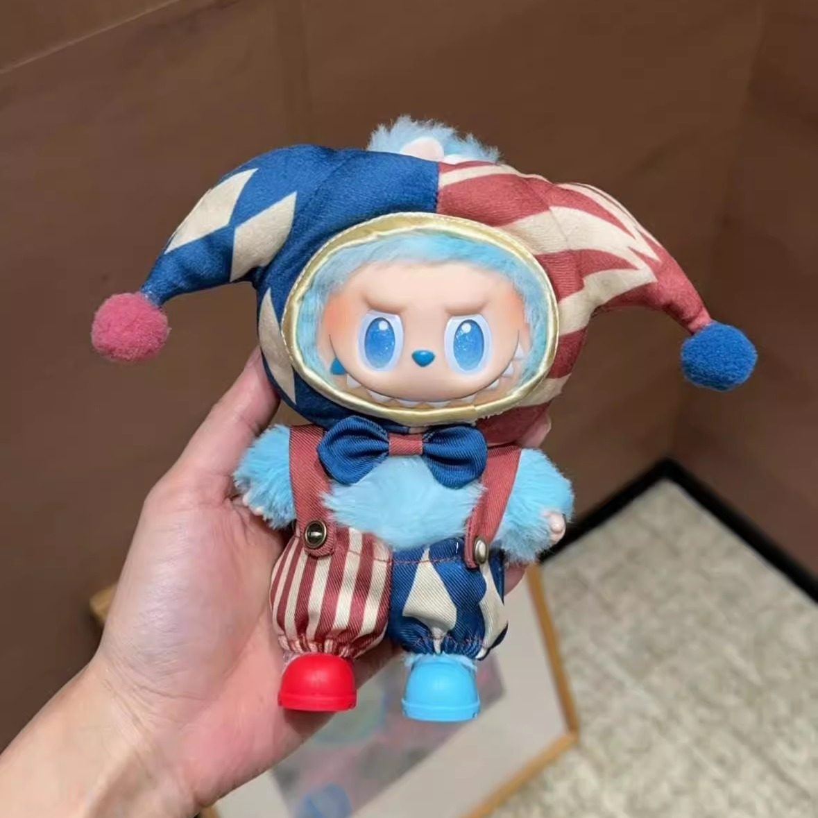 拉布布娃衣17cm衣服labubu万圣节小丑套装前方高能爱一二三代着替,淘宝优惠券,粉丝福利购,淘宝优惠卷