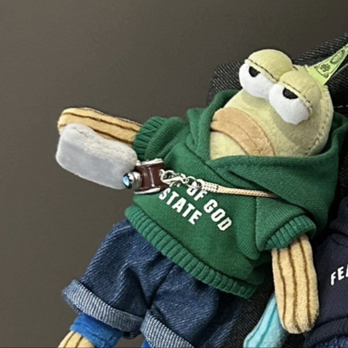 比奇堡居民们娃衣服潮流帽衫连帽卫衣假发瘫瘫鱼打工鱼酷酷鱼套装,淘宝优惠券,粉丝福利购,淘宝优惠卷