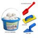 Children's beach toys plastic small sand shovel kindergarten baby plays sand seaside water digging accessories tool shovel