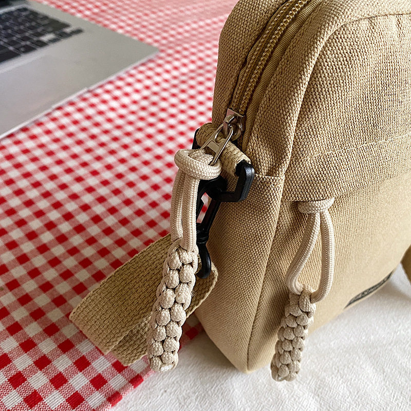 手机包女2024新款小巧轻便休闲时尚帆布小方包挎包斜挎男士小包包,淘宝优惠券,粉丝福利购,淘宝优惠卷