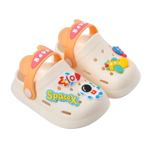 儿童拖鞋夏季男童1-3岁2防滑婴幼儿小孩洗澡宝宝凉拖鞋女童洞洞鞋