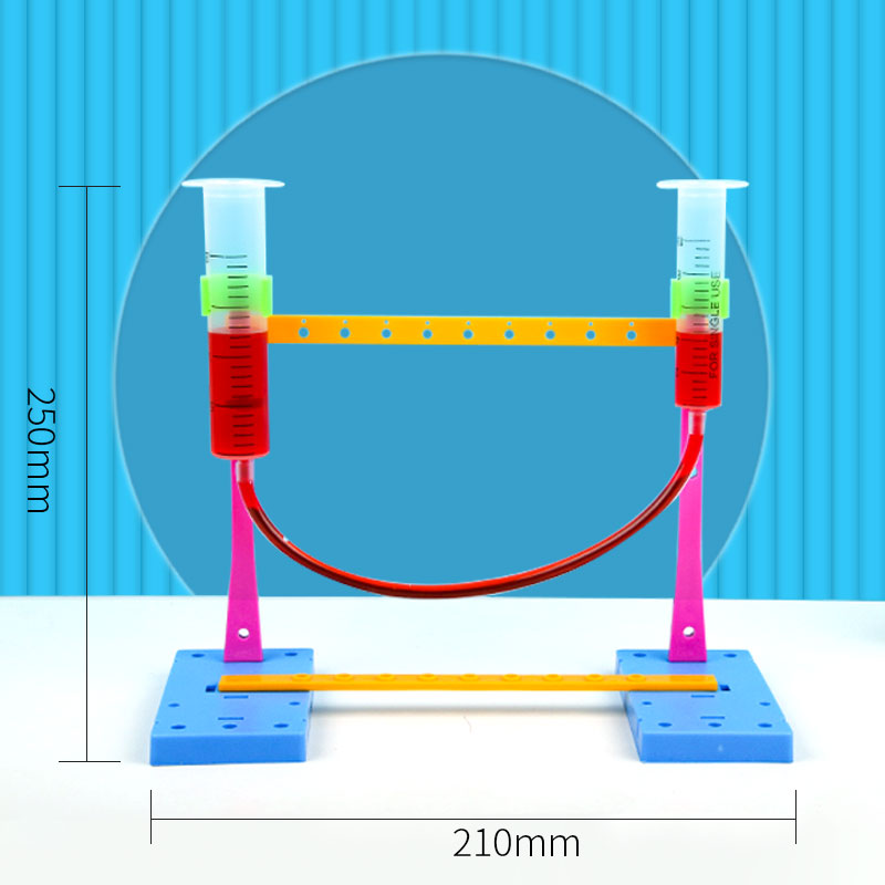 儿童科技小制作小发明幼儿园课堂科学实验教具液体压强DIY连通器 - 图1