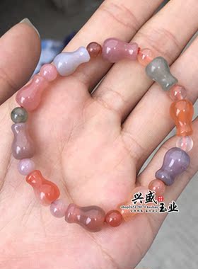 原矿糖果色铃铛单圈手串礼物送