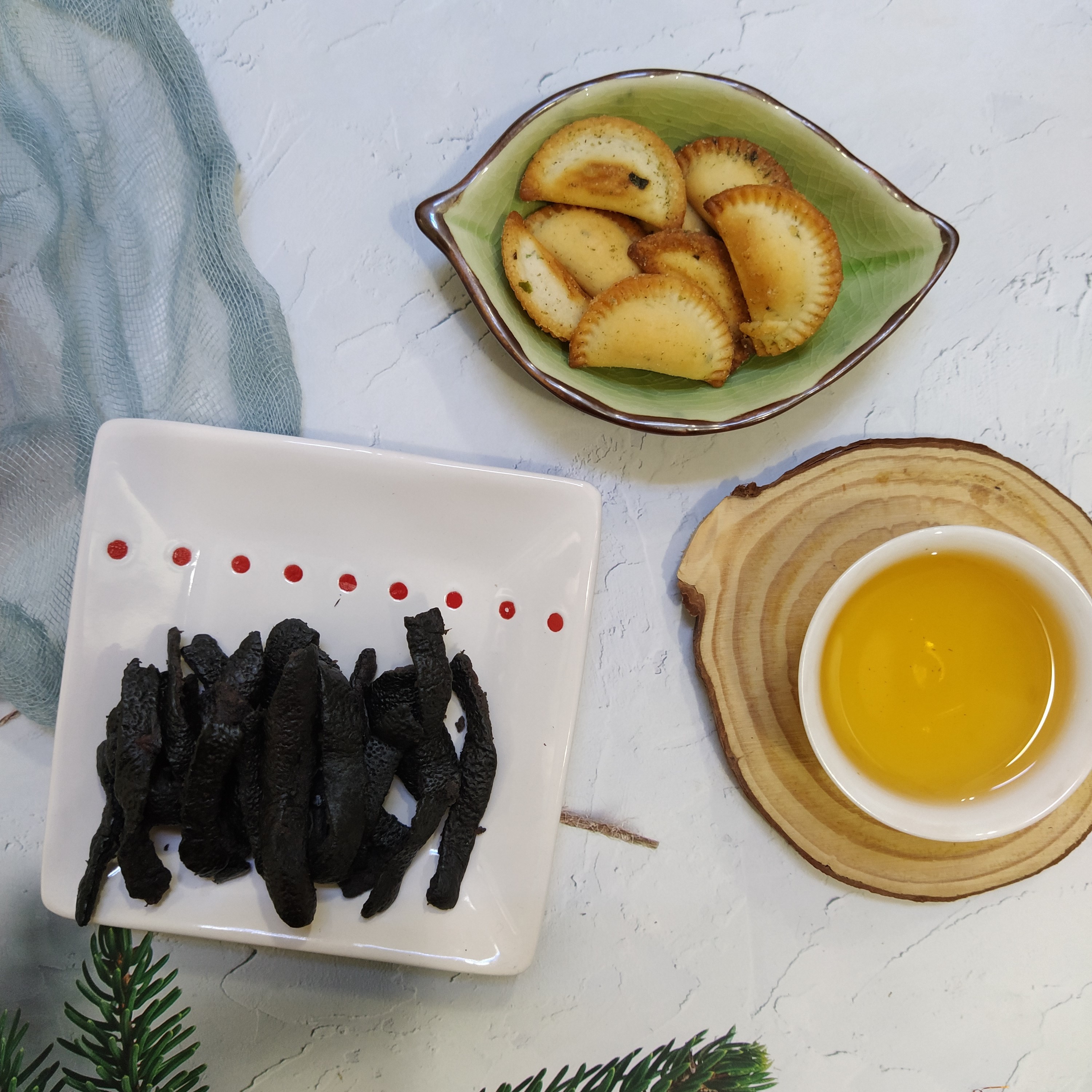 买2送1 潮州老陈皮 佛手陈皮潮汕九制橙皮干广东陈皮即食泡水零食 - 图3