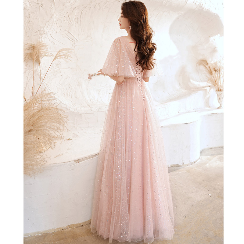 艺考高端大气新款2021爆款女晚礼服 圣可娜礼服/晚装