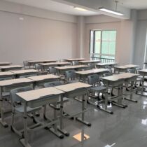 School Lifting Class Table And Chairs Middle School Students Class Table And Chairs Tutoring Class Table And Chairs Lifting Plastic Steel Class Table And Chairs