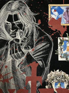 精选好物推荐 怪物MONSTER小众漫画暗黑系阴郁风男女款短袖t恤