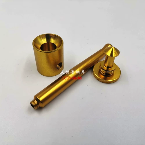 Портативный металлический мундштук, курительная трубка, алюминиевый сплав, подарок на день рождения