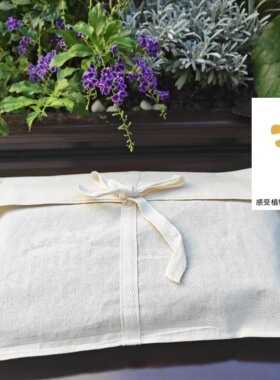 【原朴植物】棉里棉外围巾棉花填充围脖男女通用保暖护颈米咖色