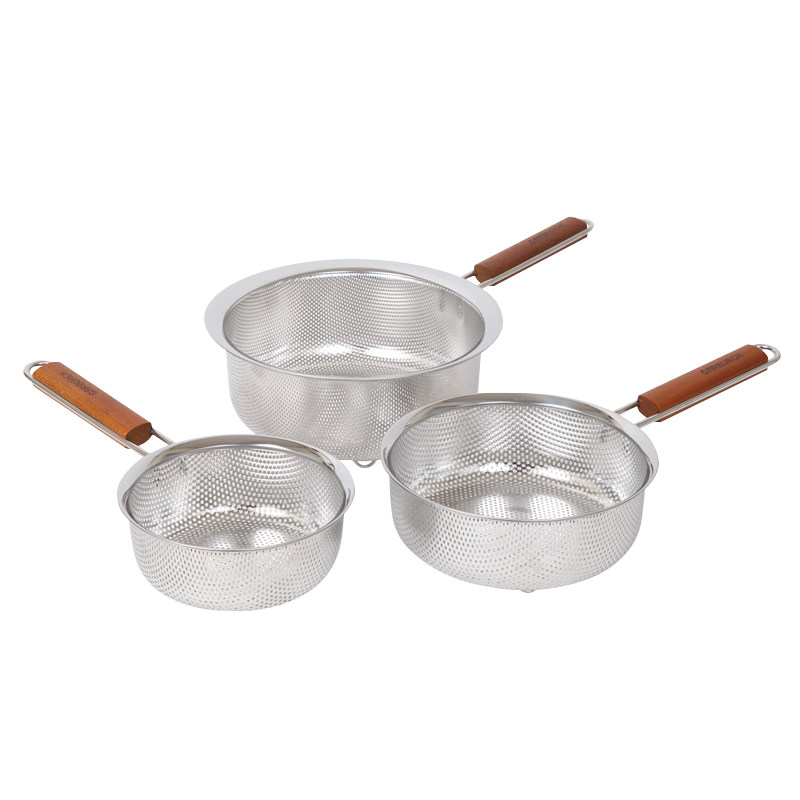 家图腾304不锈钢沥水篮淘米洗菜捞面炸网麻辣烫漏勺煮面厨房滤网,淘宝优惠券,粉丝福利购,淘宝优惠卷