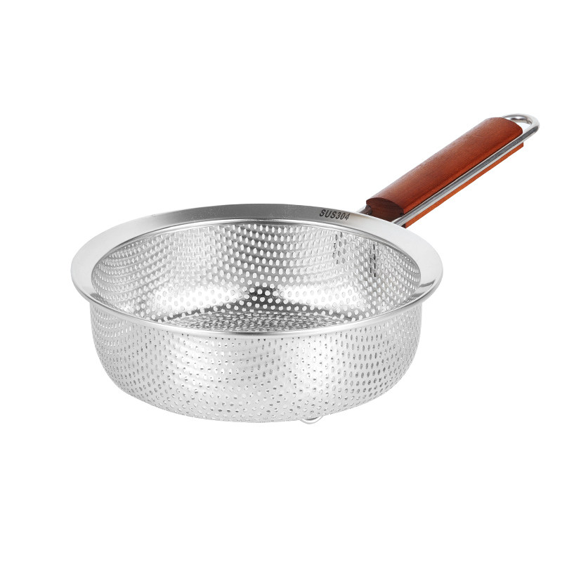 家图腾304不锈钢沥水勺油炸滤油漏网勺捞面捞饺子焯水油炸网漏勺,淘宝优惠券,粉丝福利购,淘宝优惠卷
