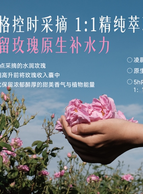 雏菊的天空大马士革玫瑰纯露