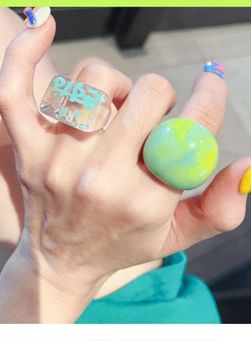 精致戒指夸张个性女日韩