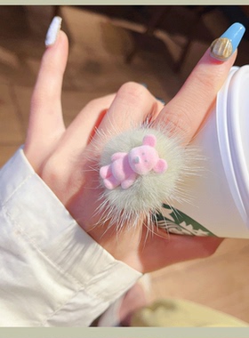 其他女水貂毛日韩可爱