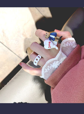 GREENV亚克力日韩女卡通