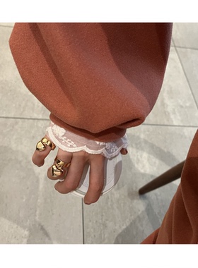 韩国活口戒指滴油卡通女