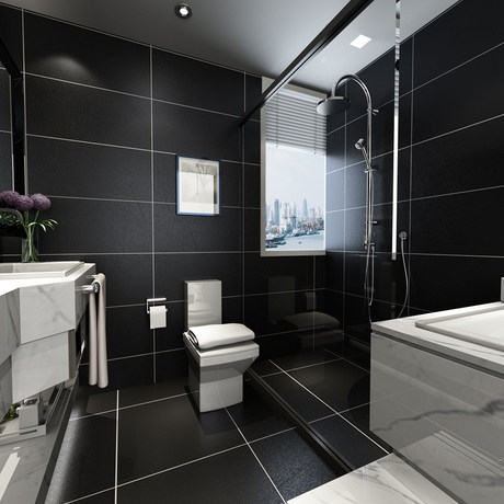 Toilet Tile Matte Wall Tile 300x600 Kitchen Bathroom Brick Bathroom Wall Brick Balcony Gray Porcelain