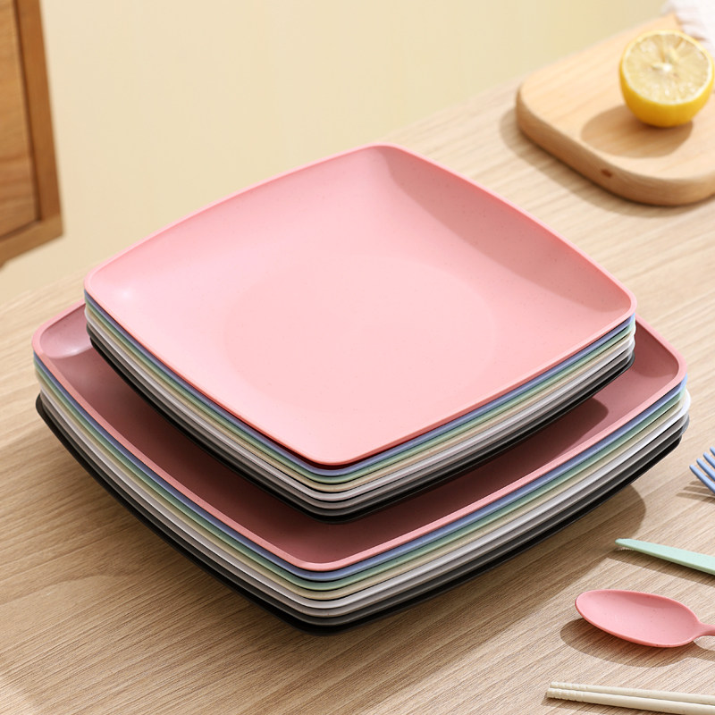 好一次性餐盘可降解环保加厚家用耐高温塑料蛋糕盘子野餐餐具碟子,淘宝优惠券,粉丝福利购,淘宝优惠卷