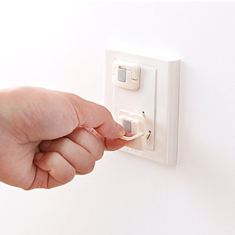 日本婴儿童防触电插座保护盖安全盒罩防宝宝婴幼儿童电源插座孔塞
