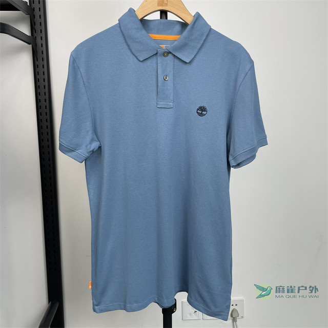 Timberland POLO shirt men's sports outdoor short-sleeved T-shirt