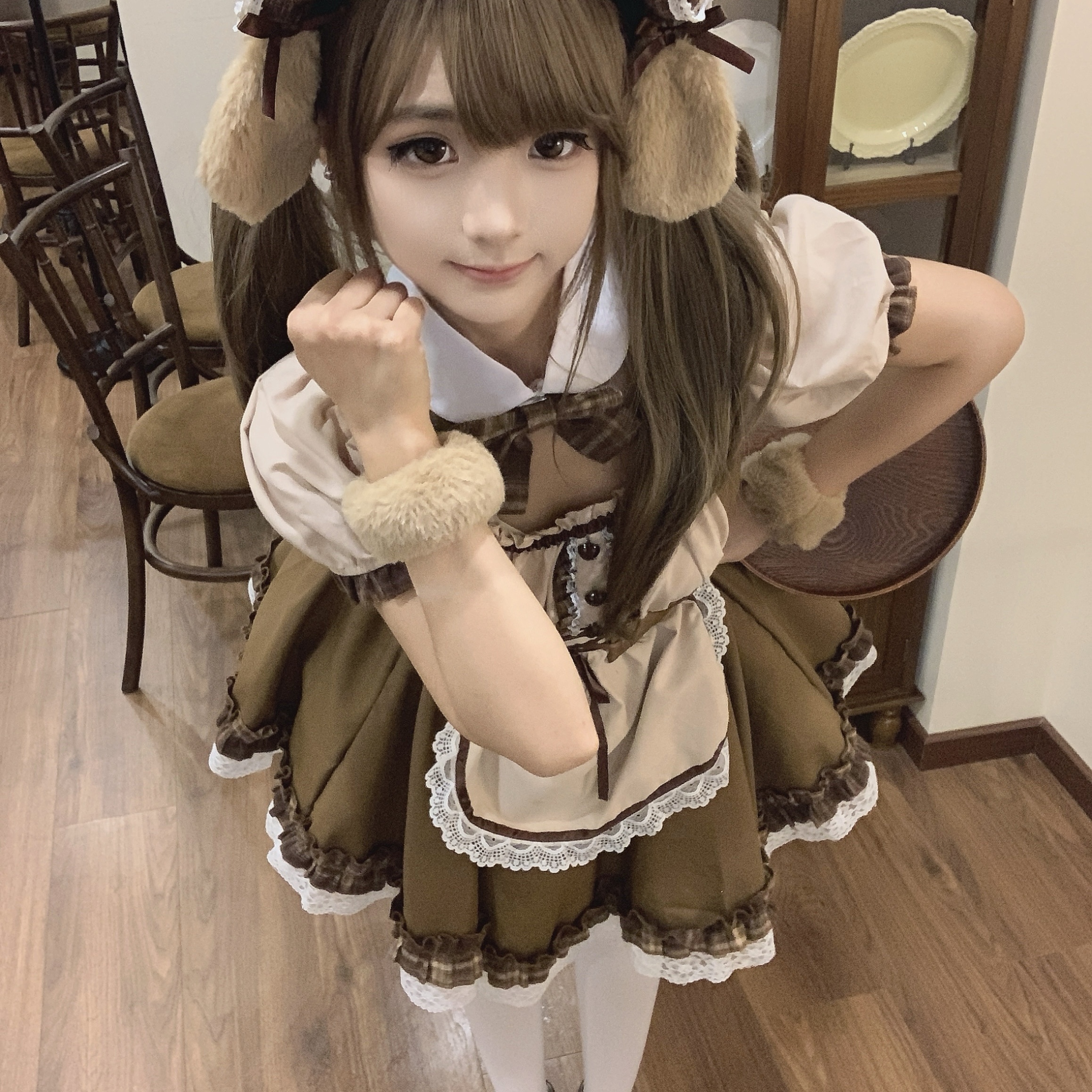 包邮包税 clearstone柴犬女仆 透明石小狗女仆 日本代购 - 图0