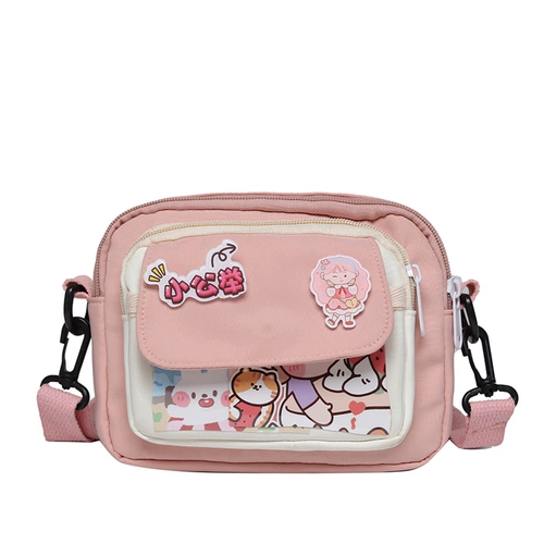 Милая небольшая сумка, сумка через плечо, свежая брендовая японская сумка на одно плечо, в корейском стиле