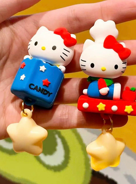 HelloKitty发光冰箱贴磁吸可爱装饰小物件凯蒂猫高颜值立体磁磁铁