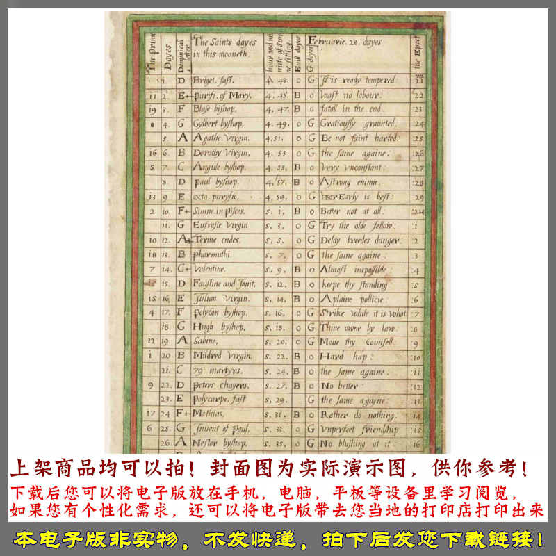 1608年托马斯特雷维廉汇编集-图0